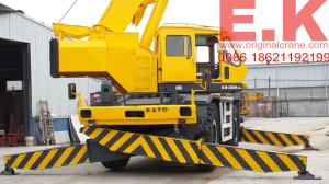 China Japanse KATO rough terrain crane 25ton truck crane, 25ton mobile crane, boom crane, jib factory