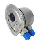 100mm Gas Liquid Differential Pressure Gauge For Water Anti Corrosion