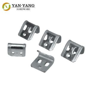 China Other Furniture Accessories Metal Spring Clip Half Plastic Covered 5-Holes Spring Clips factory