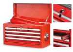 Stainless Steel Mobile Red Tool Box Top Cabinet Powder Coating Finish