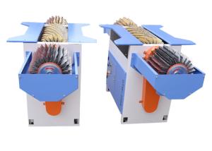 China Two Rollers Manual Hand Sander For Wood Frequency Inverter factory