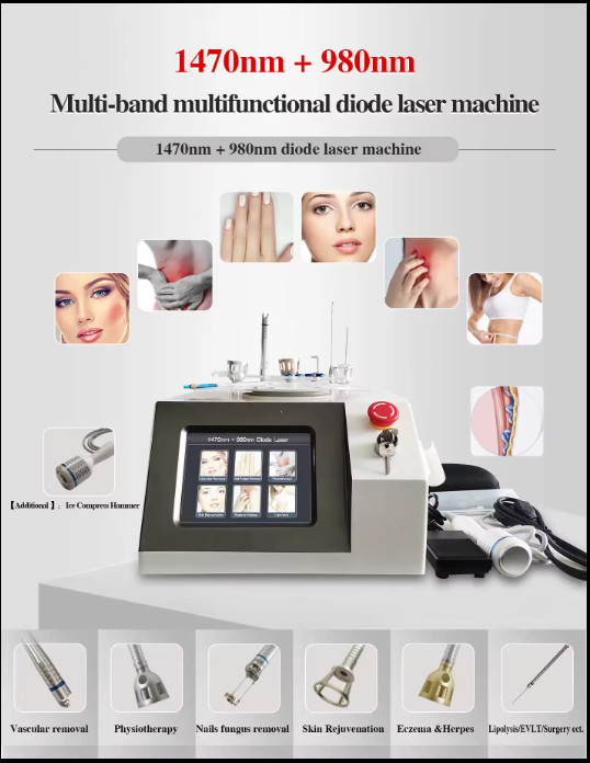 Touch Screen Endolift Laser Machine / Endolift Laser With Safety Features