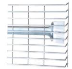 Powder Coated Silver Pallet Rack Decking 1000kg -1500kg Loading