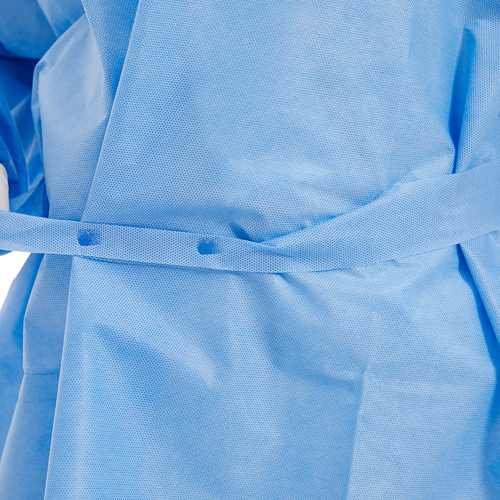 Non Sterilized Disposable Isolation Gowns Level 2 Level 3 OEM ODM