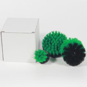 China 125mm SGS Nylon Green Drill Brush Scrub Pads Power Scrubber Cleaning Kit factory