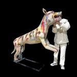 Halloween Animal Model Haunted House Custom Escape Room Props Pneumatic Control