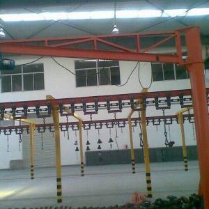 China European Type 4.5T Column Mounted Jib Crane Free Standing Motorized factory
