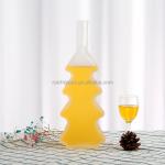 500ml 700ml Glass Spirit Liquor Wine Whisky Vodka Bottle With Cap Perfect for