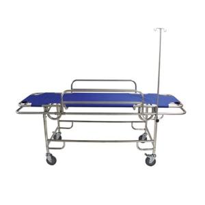 China Simple Design Hospital Patient Transfer Trolley Aluminum Alloy Material factory