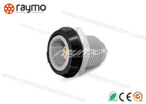 China Audio Visual Equipment Circular Plastic Connectors Adapter Panle Mount Socket factory