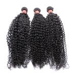 Human Virgin Cuticle Hair Weave Kinky Curly 100% Hair bundle Narural color