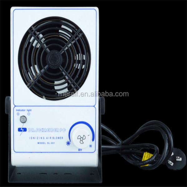 SL-001 desktop Antistatic Ionizer/ESD Antistatic benchtop ionizer fan/ ionzing air blower wholesale
