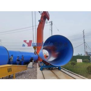 China 3LPE External Coating Plant Equipments，Pipe Blasting Traction Machine on sale