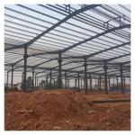 Q235 Q345 Low Carbon Steel Frame Steel Structure Factory Construction Site