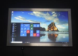 China Windows 10 System Industrial Touch Panel PC , Stainless AIO Capacitive Touch Panel factory