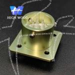 OHS Series Ultra-Small Electrical Connector Aluminum Alloy Square Flange