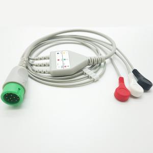 Comen Telemetry ECG Cables Leadwires 12 Pin With Snap