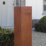 Weather-Resistant Apartment Complex Mailboxes Rustic Look Outdoor Decorations