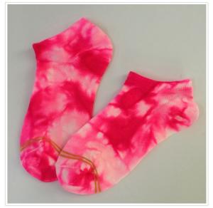China cotton ankle custom sublimated socks factory