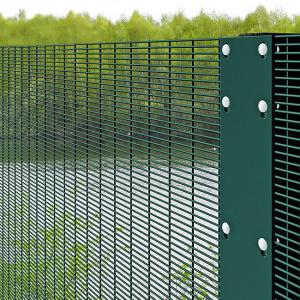China Customized 358fence 358 mesh panels with automatic gates and fence factory