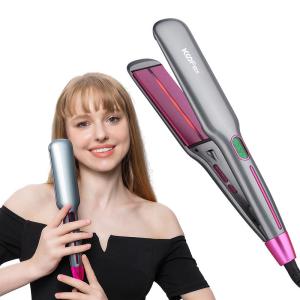 China Portable 220V Ionic Infrared Flat Iron , Multiscene Fast Heating Hair Straightener factory