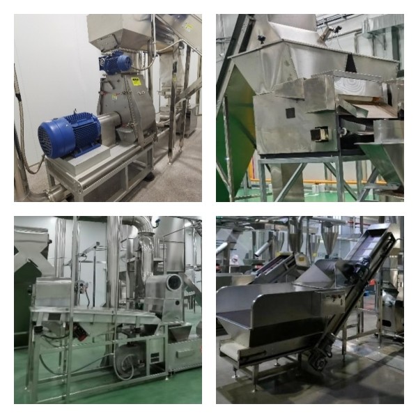China chilli powder processing line,  dry pepper milling machine factory