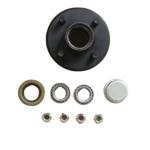 4'' PCD Trailer Axle Idler Hub HT250 QT450 Trailer Hub Assembly 4 Bolt