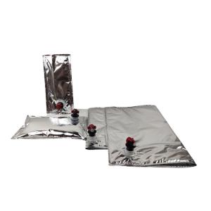 Disposable Liquid Bladder Bag , 5 Liter 96oz Wine Bag In Box With Valve