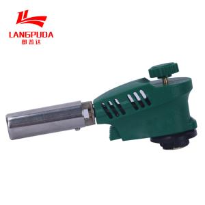 China BBQ Baking Portable Flame Gun , 17cm High Temperature Gas Torch factory