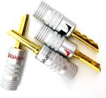 Audio Cable Nakamichi Speaker Banana Plug Practical Multipurpose