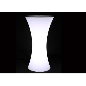 Party Poseur LED Cocktail Table Round Highboy Table Lighting Furniture
