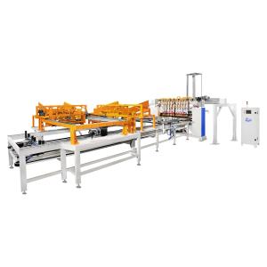 China China Supplier Automatic Welded Wire Mesh Machine Stainless Steel Wire Shelf Spot Welding Machine factory