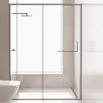 Fireproof Shower Room Accessories Stainless Sliding Glass Door Clamp