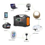 Multi Function Portable Solar Generator Power Station 200W 45000mAh For Outdoor