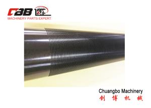 China Deep Grooved Aluminum 6061 T6 Dead Shaft Idler Roller factory