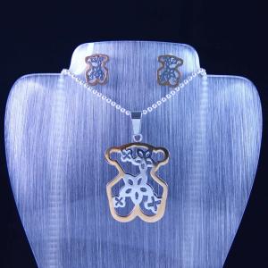 China High Quality Stainless Steel Jewelry Set LUS04 factory