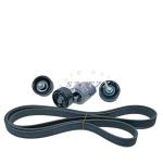 Genuine Engine Belt Tensioner Kit 4PCS 2528125000 2521225000 for Hyundai Kia
