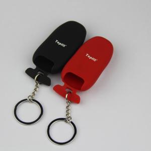 China Topfit Silicone Key Cover for the Tesla Model S P85d( Black, Red, 2 of Set) factory