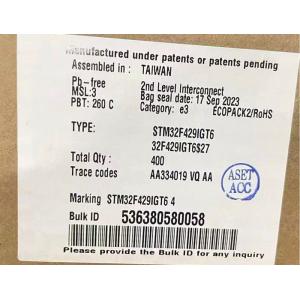 China STM32F429IGT6 Microcontroller IC LQFP176 180MHz Single Core 1MB FLASH on sale