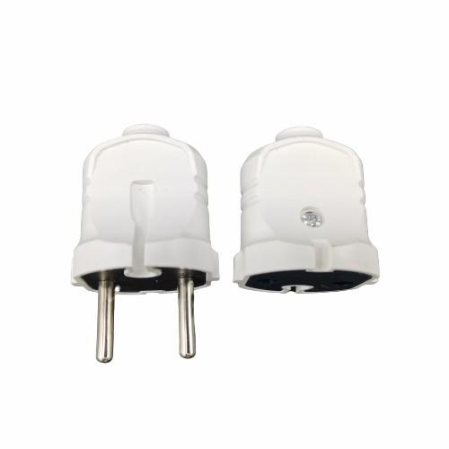 China 6A 250V White European Plug socket 2S Electric Plug Socket factory