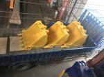 Strength Black / Yellow All Purpose Excavator Bucket 0.25-1.4cbm Capacity