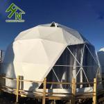 Waterproof 6m Diameter Geo Dome Tent For Living Camping