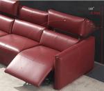 BN Space Capsule Italian Minimalist Leather Functional Sofa Combination Electric