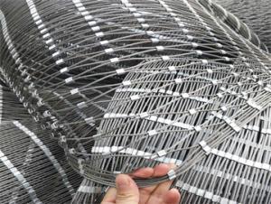 China wire rope mesh Stainless Steel Wire Cable Mesh factory