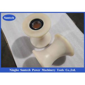 Pulley Block Pulling Wires Cable Nylon Roller Wheels In Ground Construction