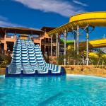 Colorful Water Park Slide Fiberglass Octopus Slides for Adult