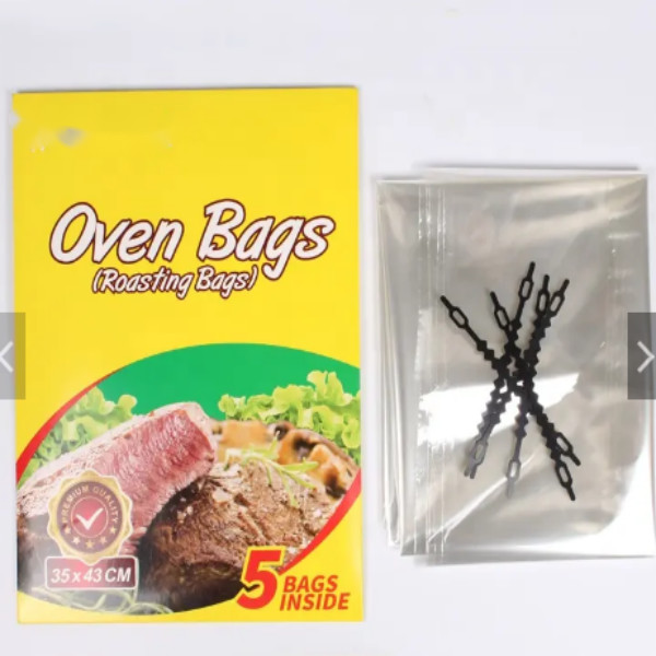 China Durable Chicken Oven Bag Customized 12mic Heat Sealable Oven Bags factory