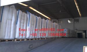 China 1500kg Baffle Flexible super sack bags Q Bag , PP woven pp container bag factory