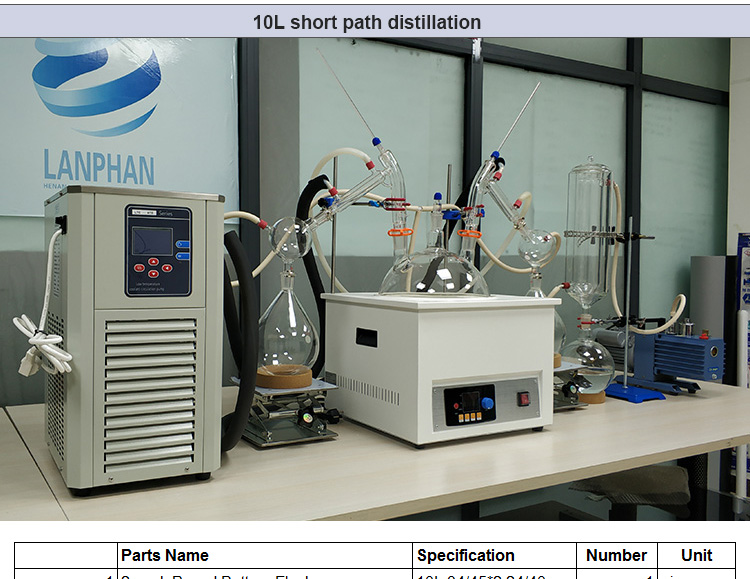 250W Short Path Distillation Equipment