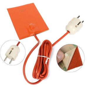 China 200L Silicone Heating Element 125x1740mm Electric Oil Pan Heater factory